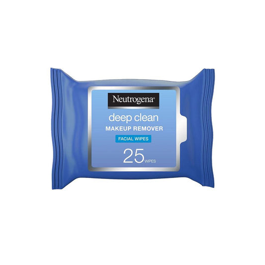 Neutrogena Deep Clean Makeup Remover Facial Wipes 25 Wipes - TheSkinFit