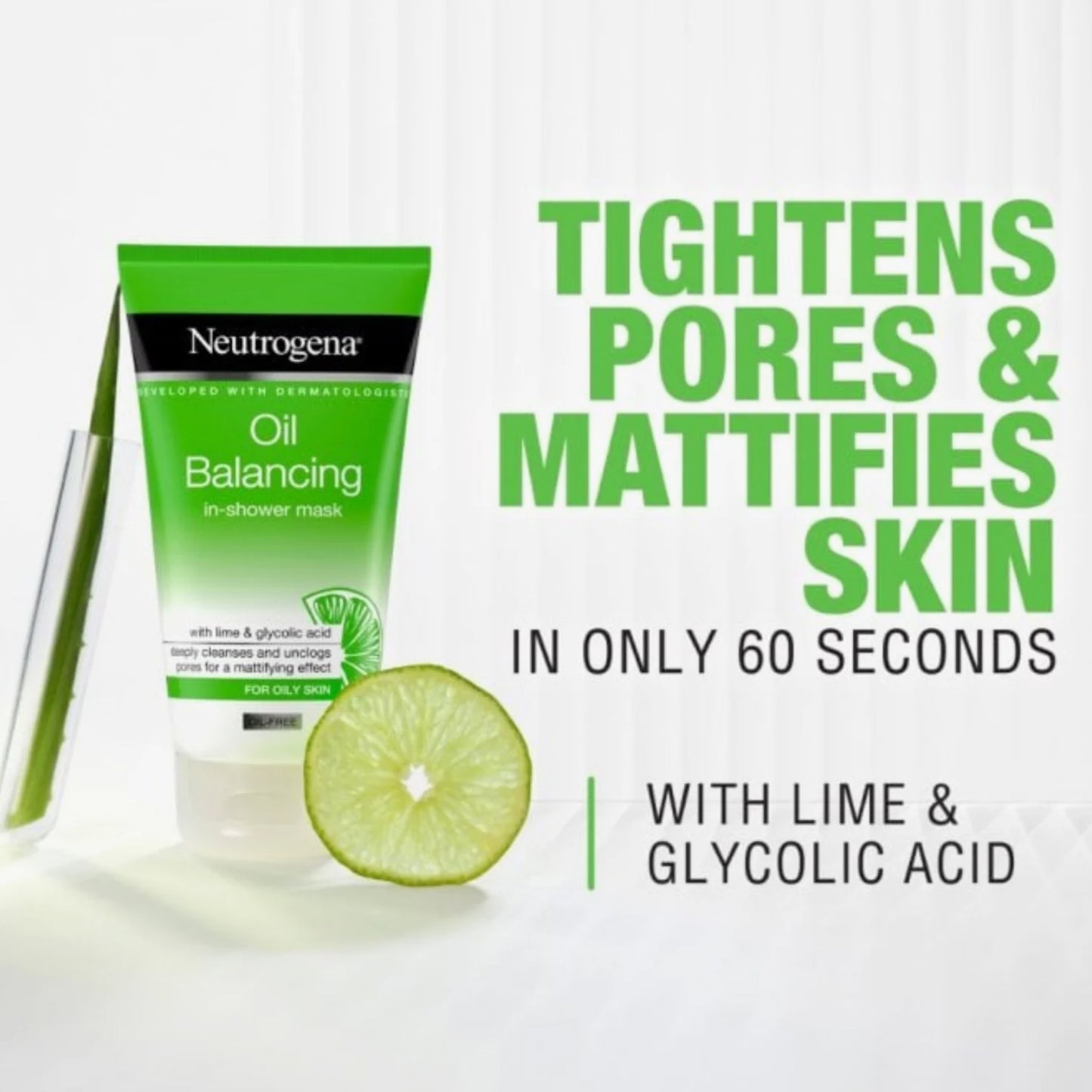 Neutrogena Oil Balancing In-Shower Mask For Oily Skin 150ml