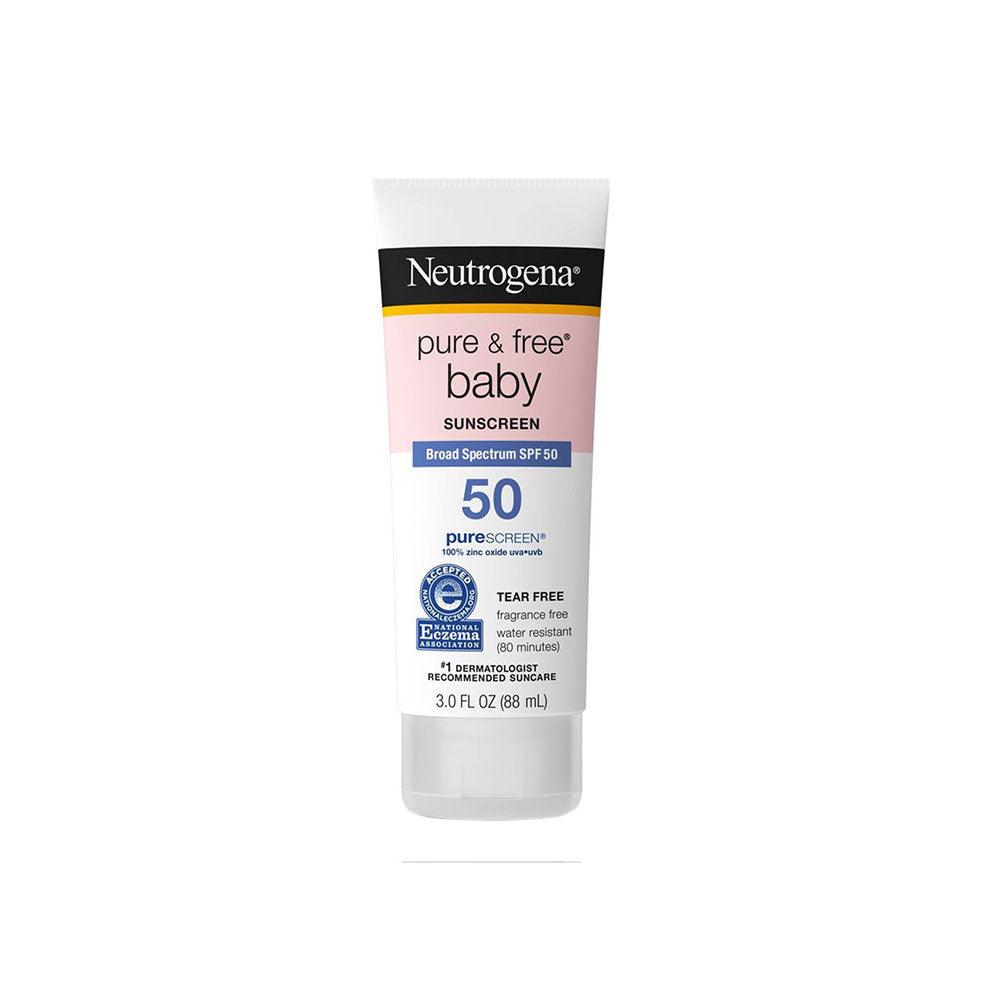 Neutrogena Pure & Free Baby Sunscreen Broad Spectrum SPF50 88ml