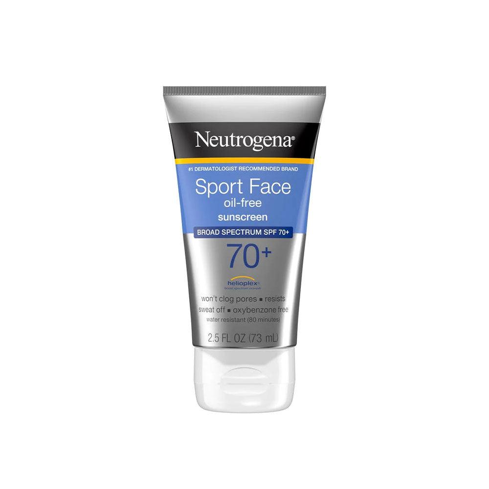 Neutrogena Sport Face Oil-Free Sunscreen Broad Spectrum SPF70+ 73ml