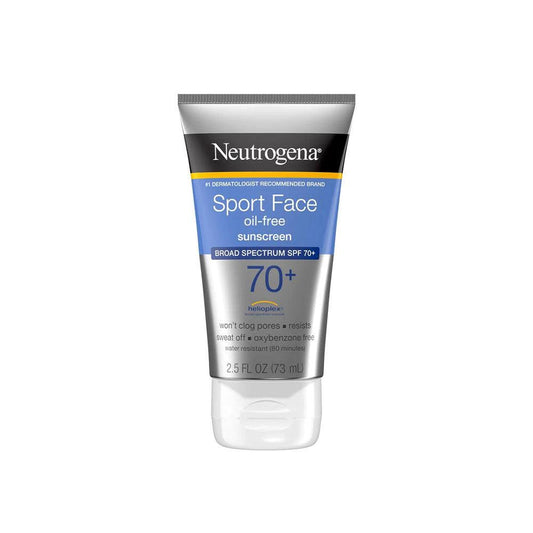 Neutrogena Sport Face Oil-Free Sunscreen Broad Spectrum SPF70+ 73ml - TheSkinFit