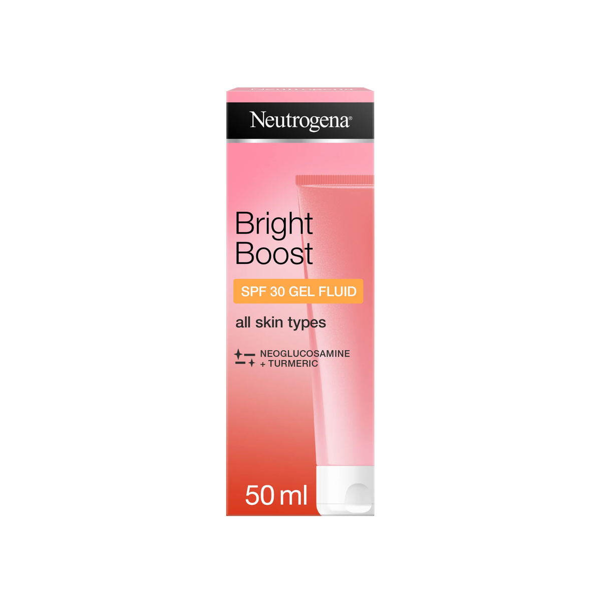 Neutrogena Bright Boost Gel Fluid SPF30 With Neoglucosamine and Turmeric