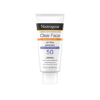 Neutrogena Clear Face Breakout Free Oil Free Sunscreen SPF 50
