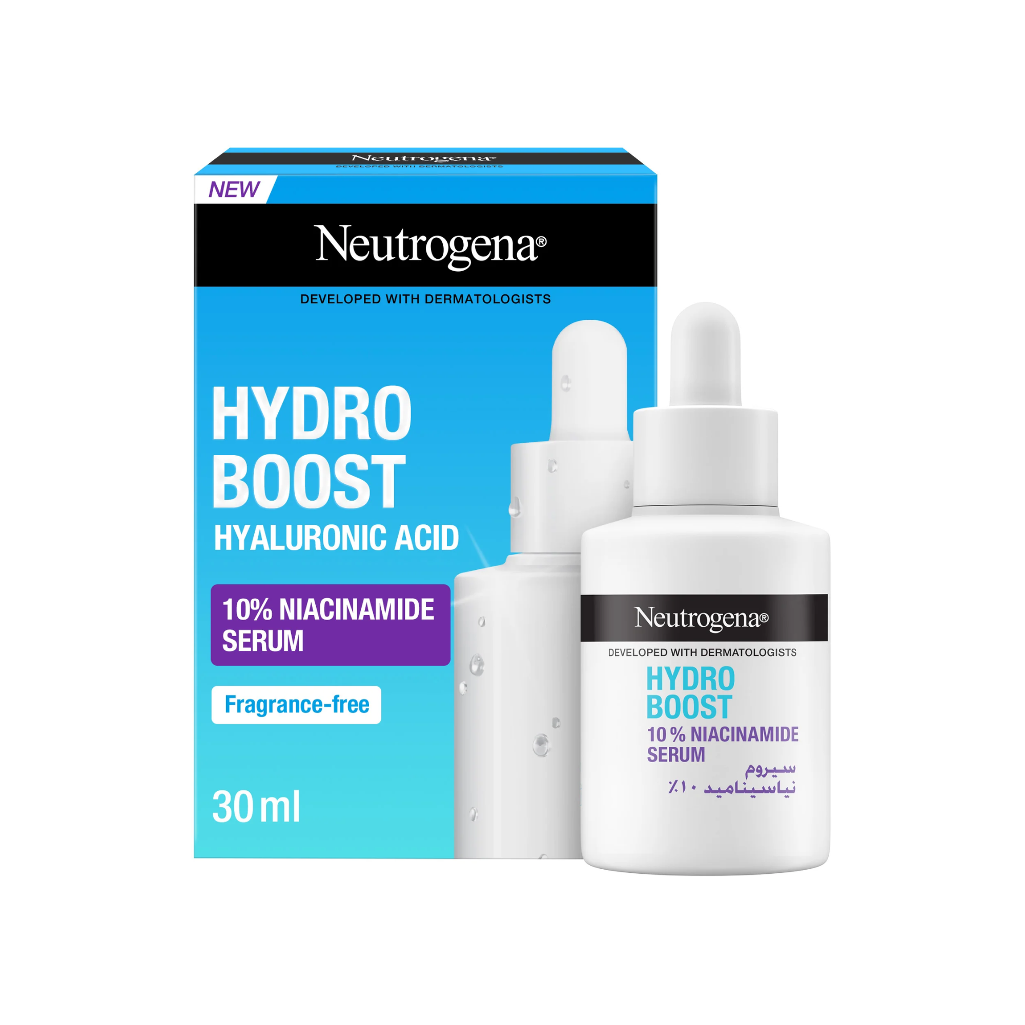 Neutrogena Hydro Boost Hyaluronic Acid 10% Niacinamide Serum