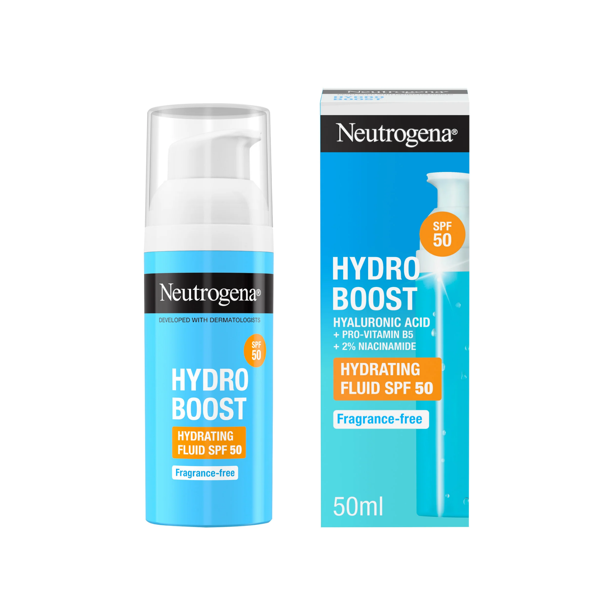 Neutrogena Hydro Boost Hydrating Sun Fluid SPF 50