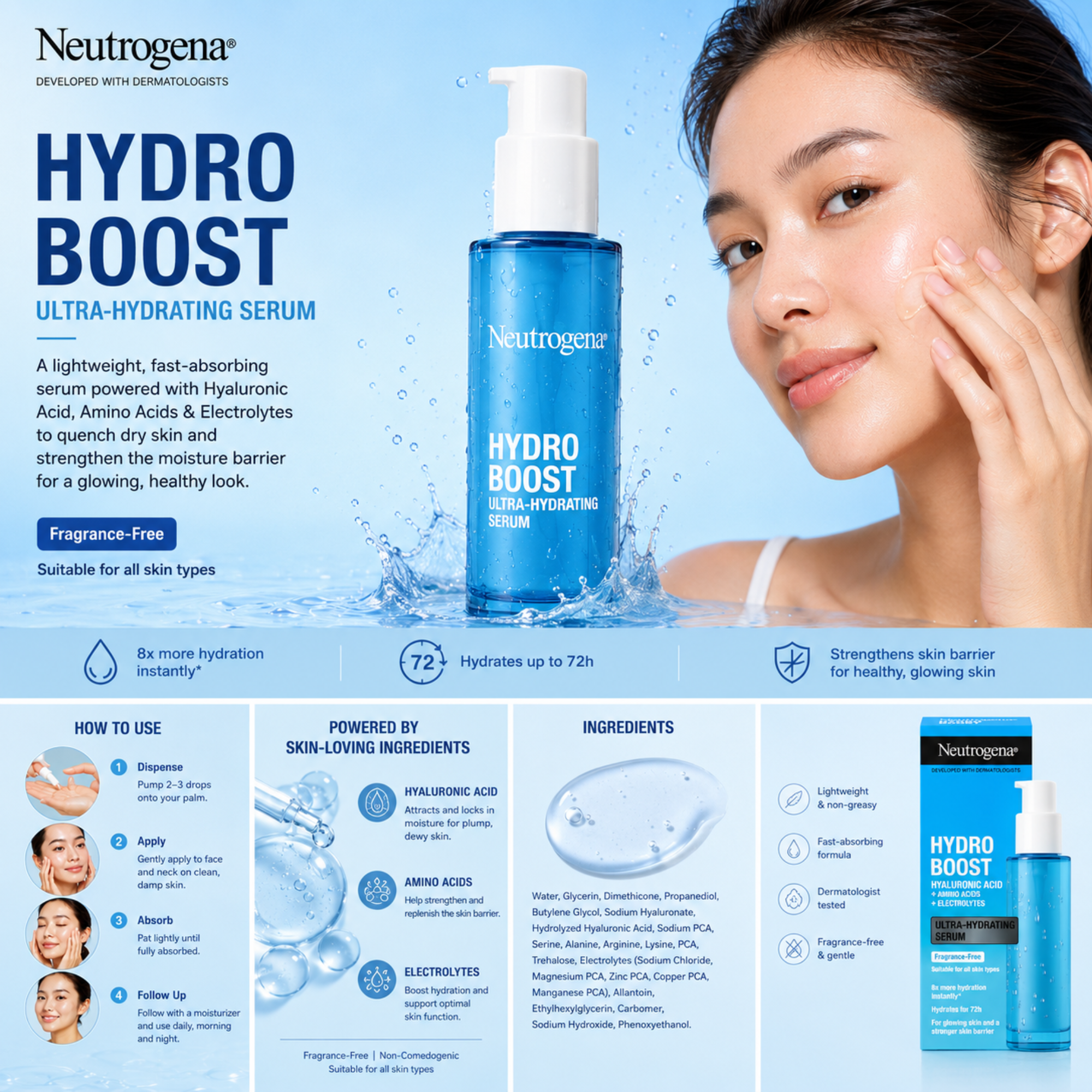 Neutrogena Hydro Boost Ultra Hydrating Serum