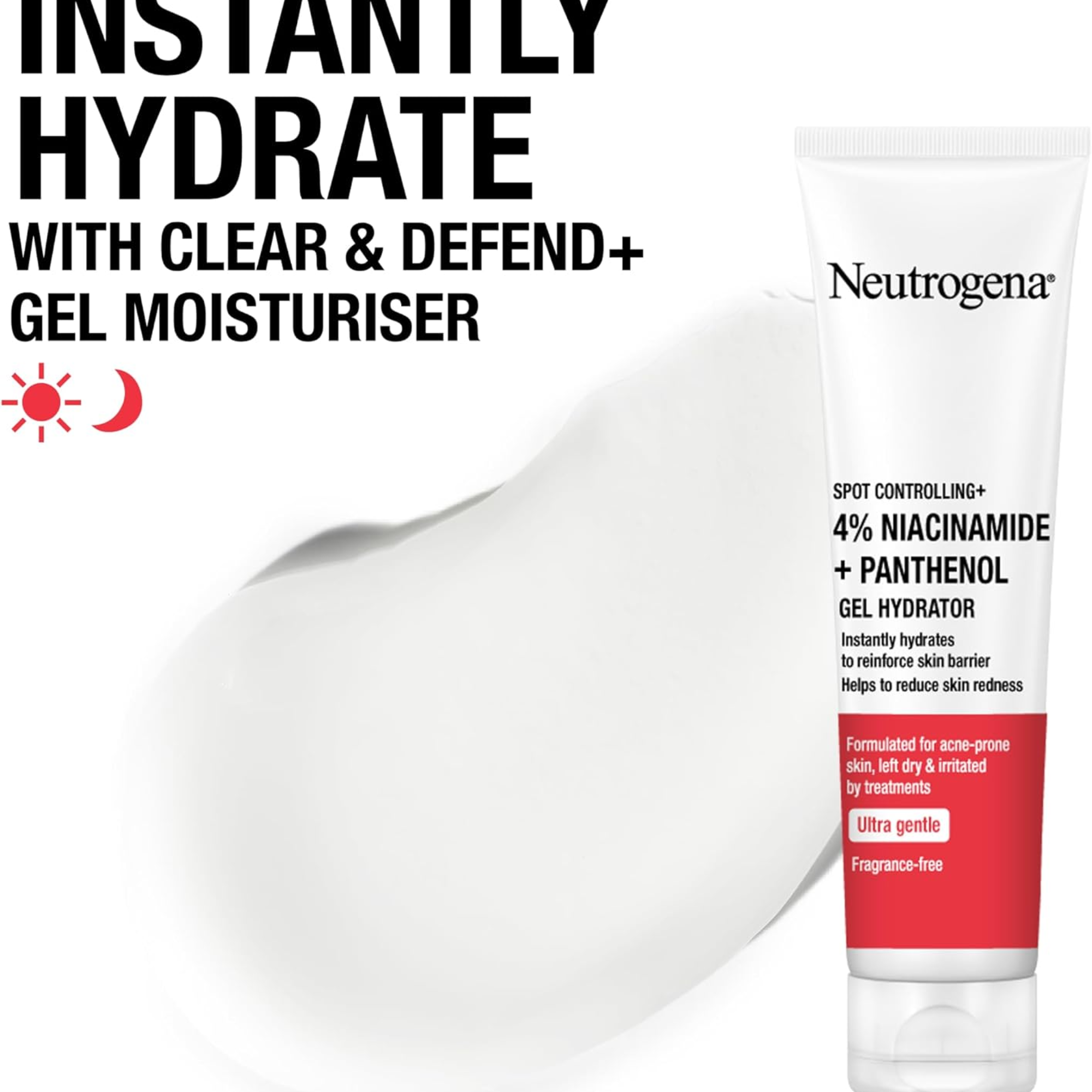 Neutrogena Spot Controlling Gel Hydrator 4% Niacinamide+Panthenol