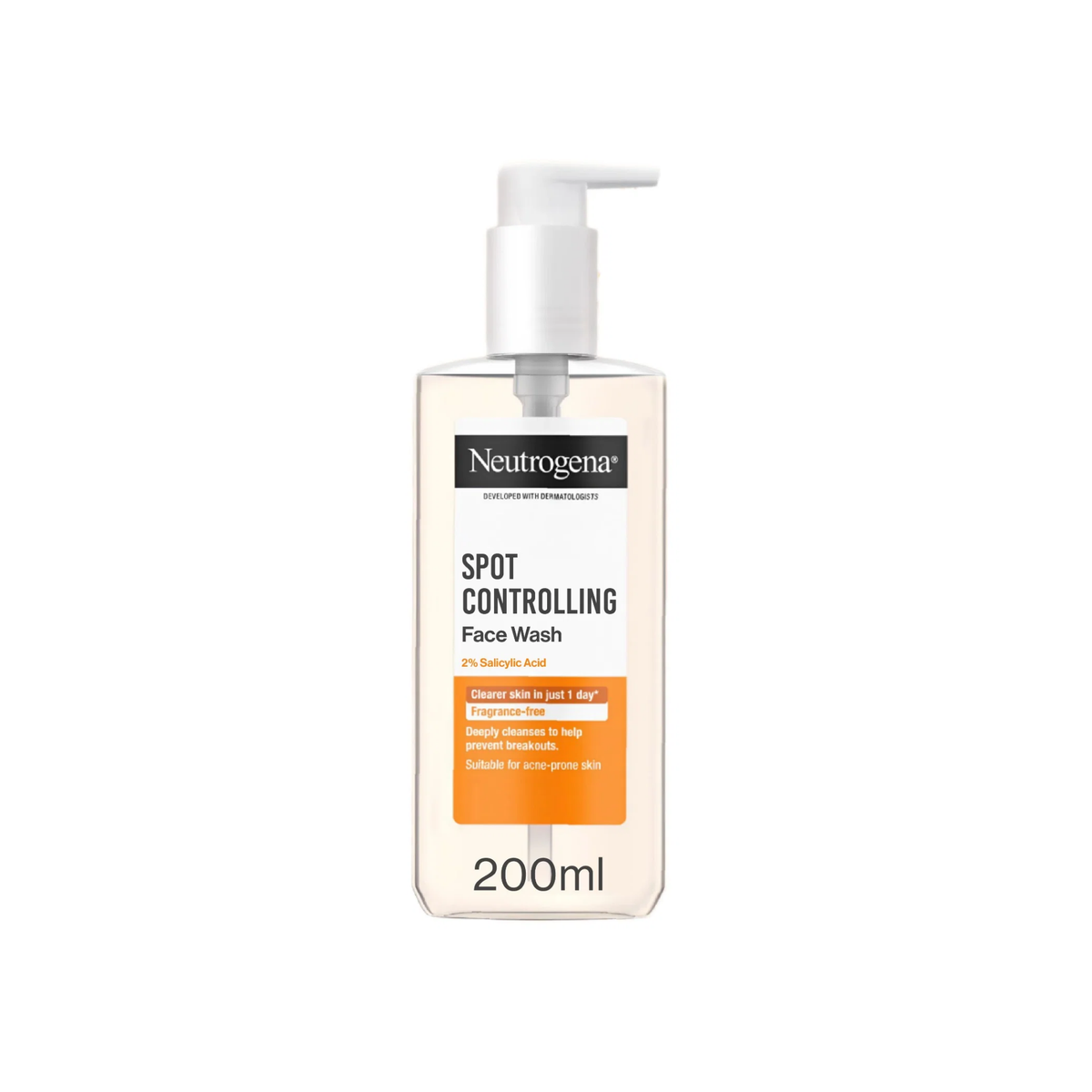 Neutrogena Spot Controlling Face Wash Salicylic Acid 2%