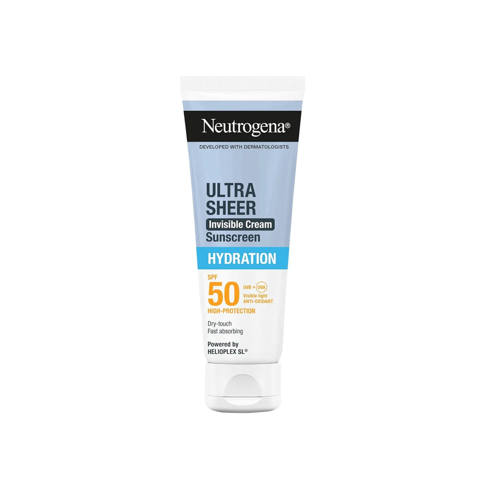 Neutrogena Ultra Sheer Hydration Invisible Cream Sunscreen Spf 50