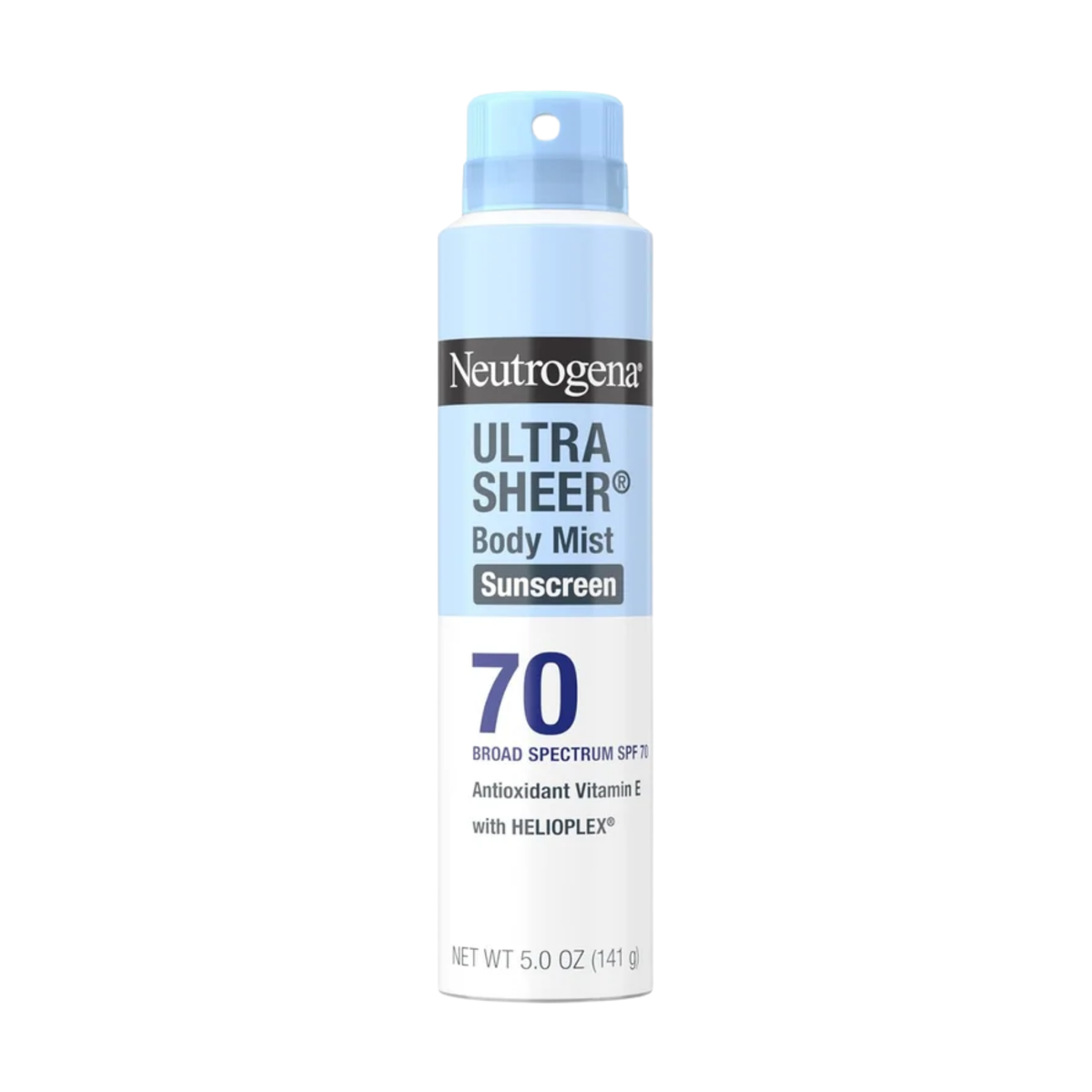 Neutrogena Ultra Sheer Sunscreen SPF 70 Body Mist Spray 141gm