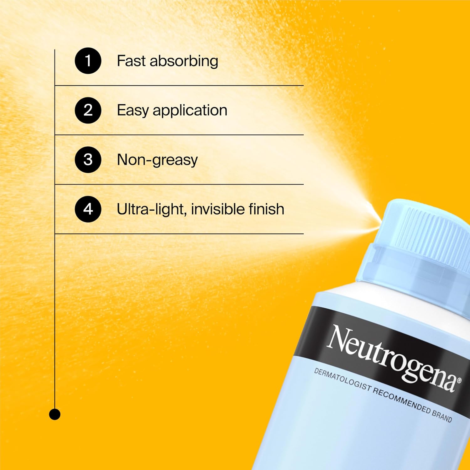 Neutrogena Ultra Sheer Sunscreen SPF 70 Body Mist Spray 141gm