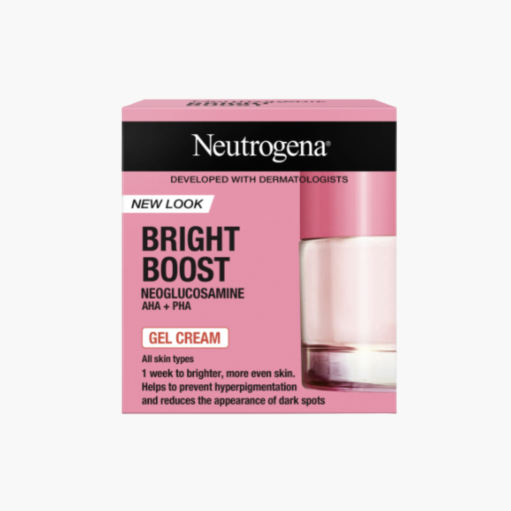 neutrogena bright boost neoglucosamine aha pha gel cream 50ml price