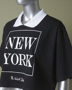 Loom Pakistan New York Crop Top Black