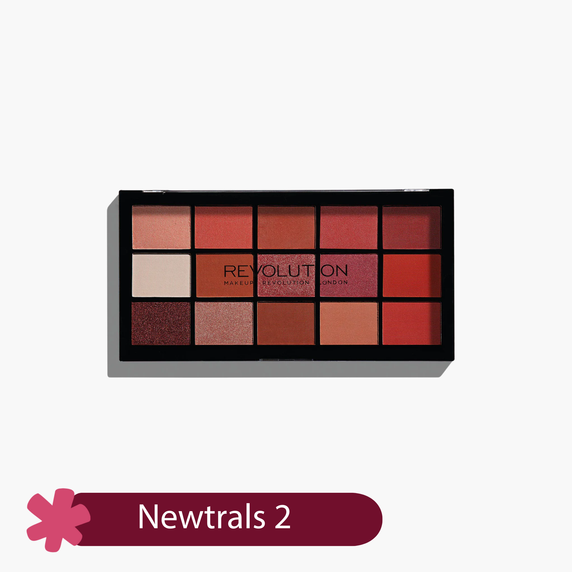 Revolution Reloaded Eyeshadow Palette Newtrals 2 16.5gm
