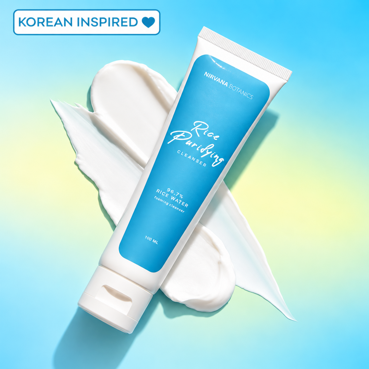Nirvana Botanics Daily Purifying Rice Cleanser Face Wash