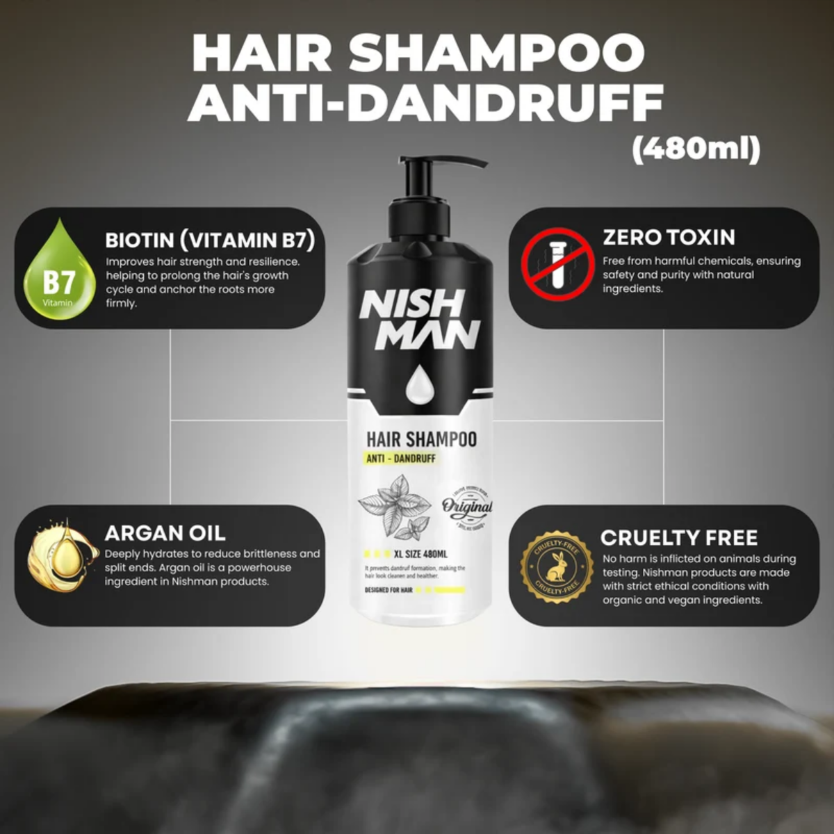 Nishman Anti Dandruff Shampoo