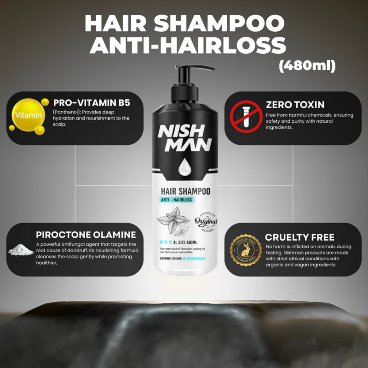 Nishman Anti Hair Loss Shampoo