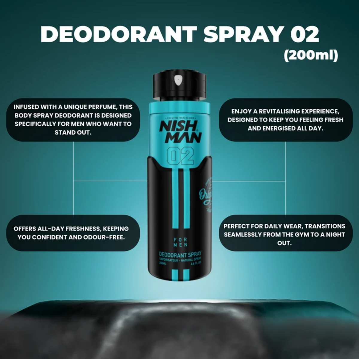 Nishman Deodorant Spray 02 For Men