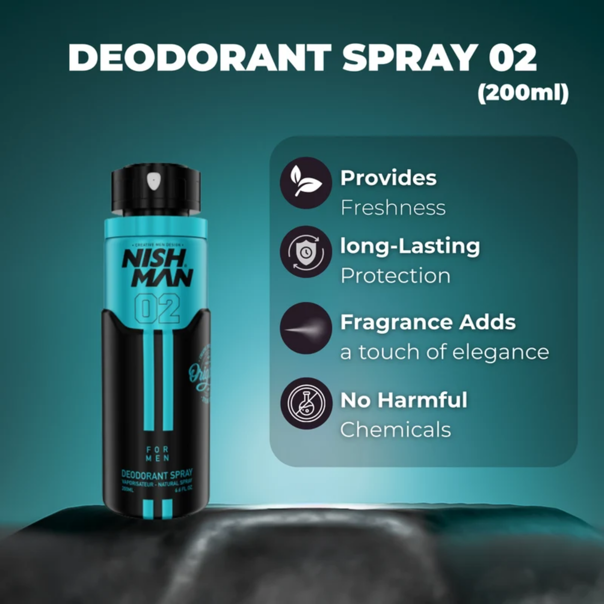 Nishman Deodorant Spray 02 For Men