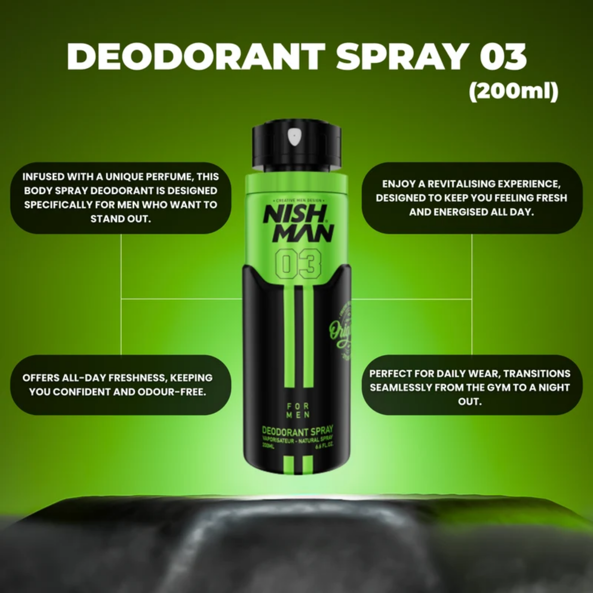 Nishman Deodorant Spray 03 For Men