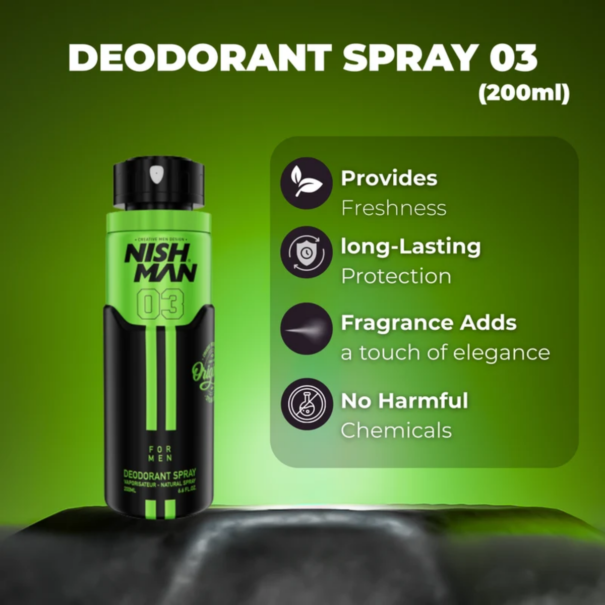 Nishman Deodorant Spray 03 For Men