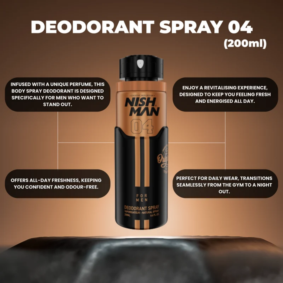 Nishman Deodorant Spray 04 For Men