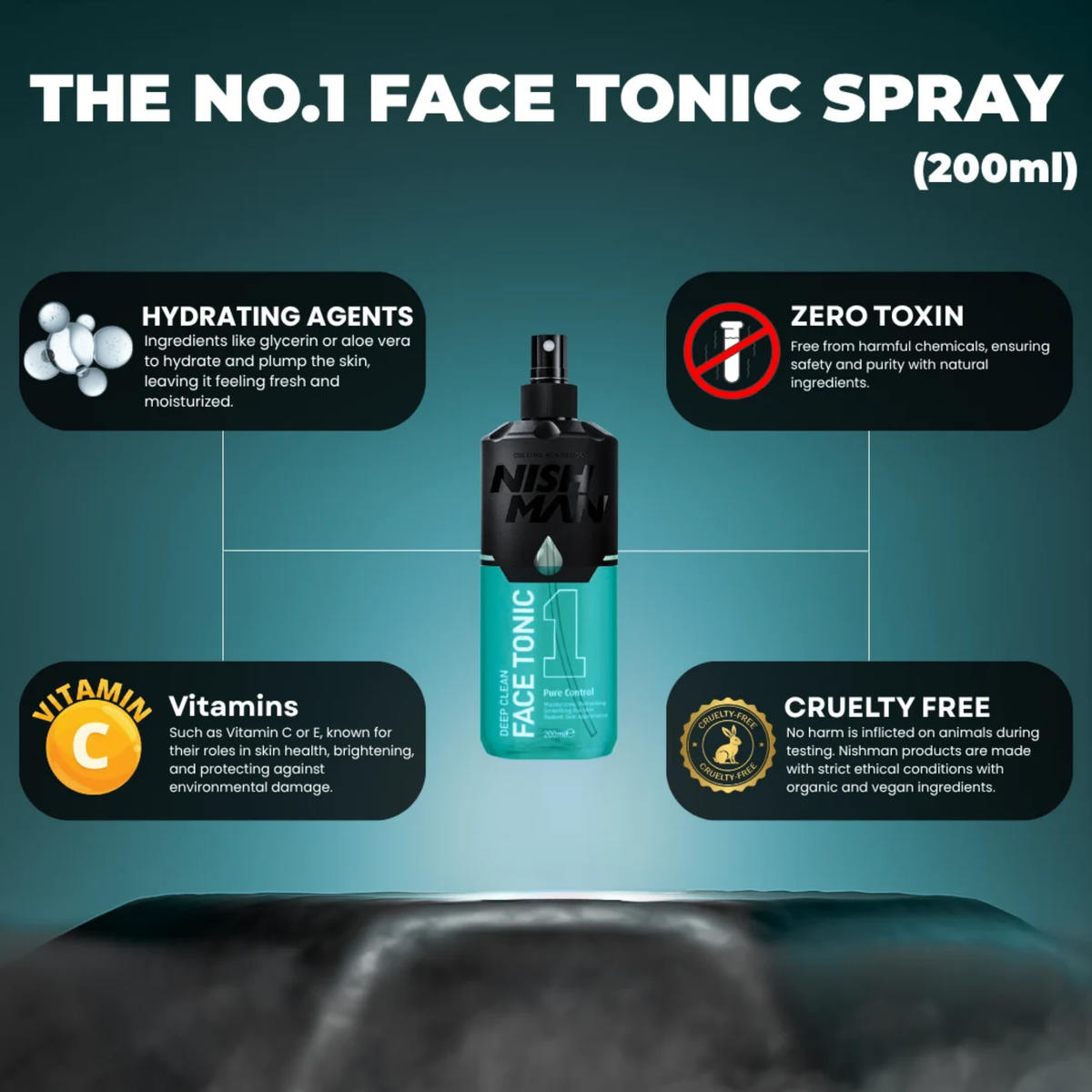 Nishman Face Tonic No.1 Pure Control