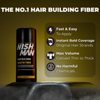 Nishman Hair Building Keratin Fiber Black
