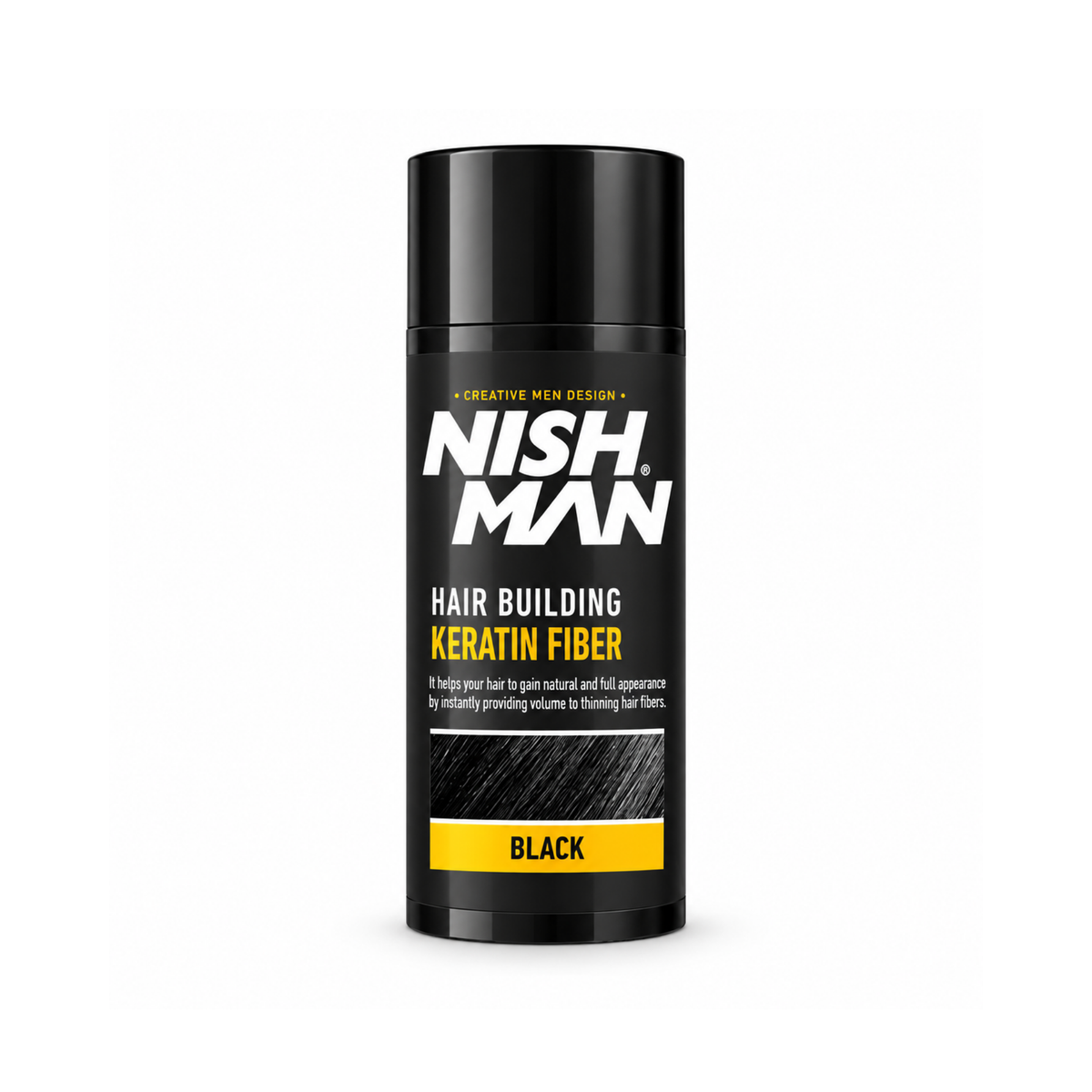Nishman Hair Building Keratin Fiber Black