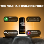 Nishman Hair Building Keratin Fiber Dark Brown