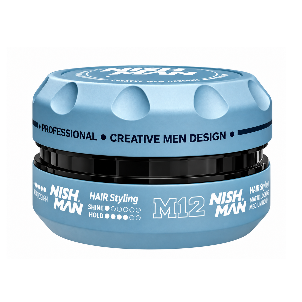 Nishman Hair Styling Strong Fixing Matte Wax M12