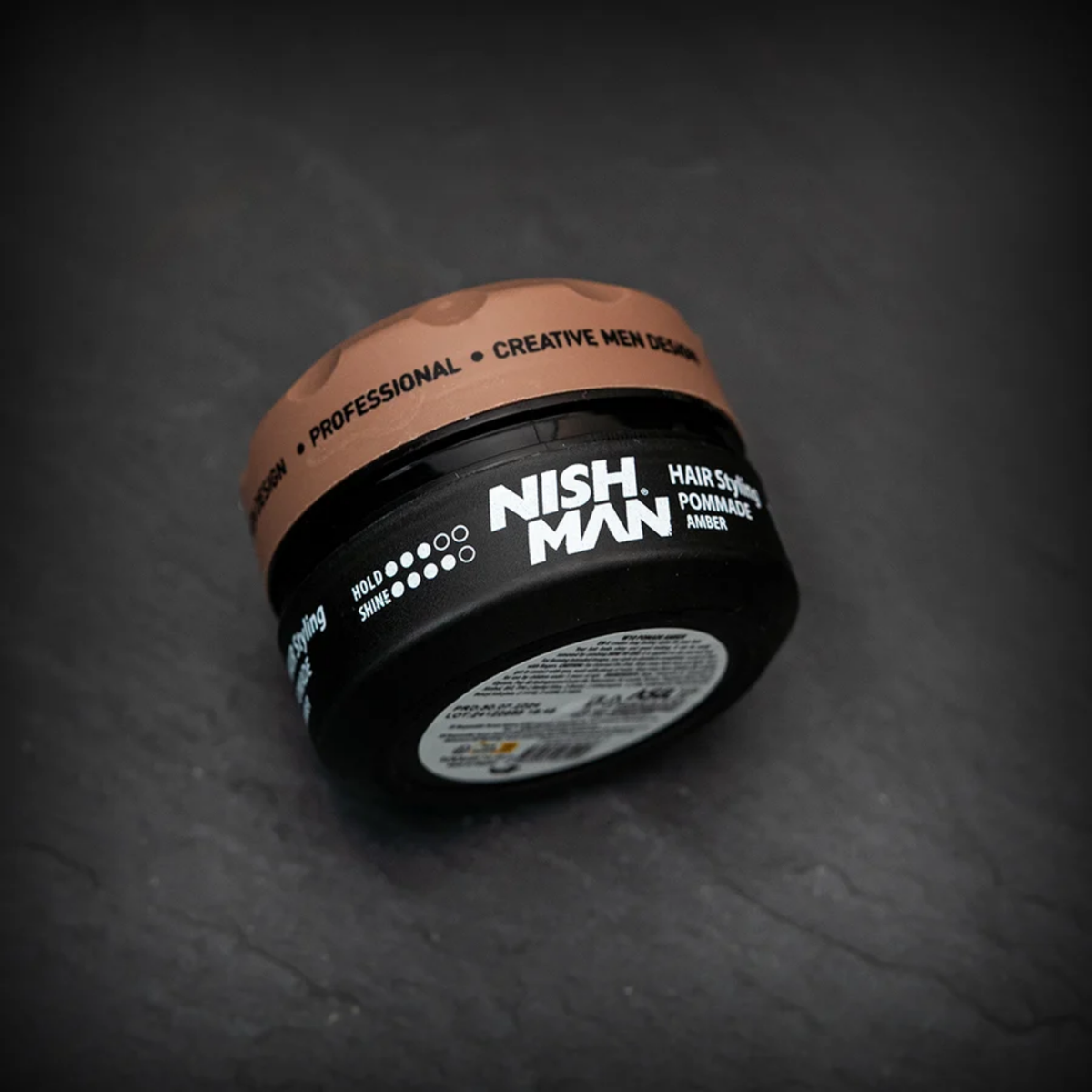 Nishman Hair Styling Water-Based Pomade W10 Amber