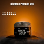 Nishman Hair Styling Water-Based Pomade W10 Amber