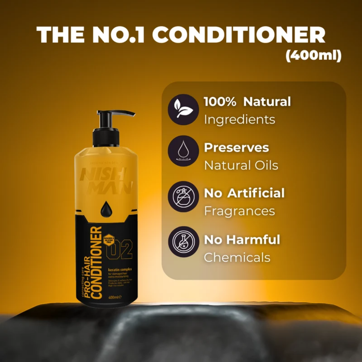 Nishman Keratin Hair Care Conditioner 02