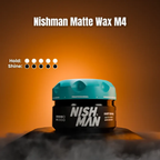 Nishman Matte Hair Styling Wax M4