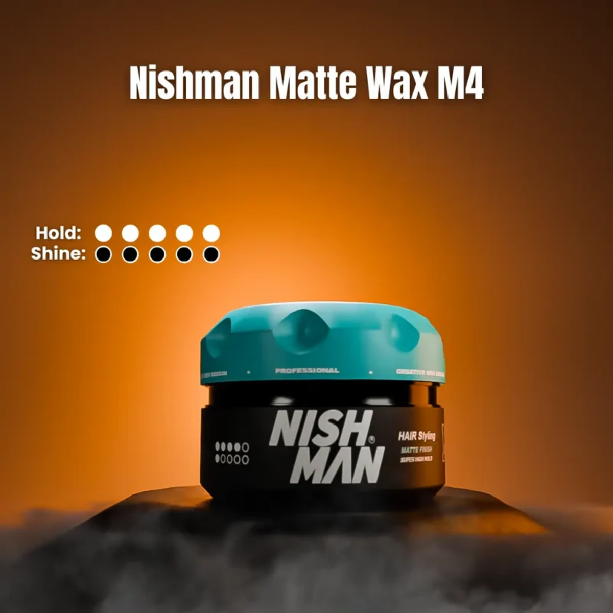 Nishman Matte Hair Styling Wax M4