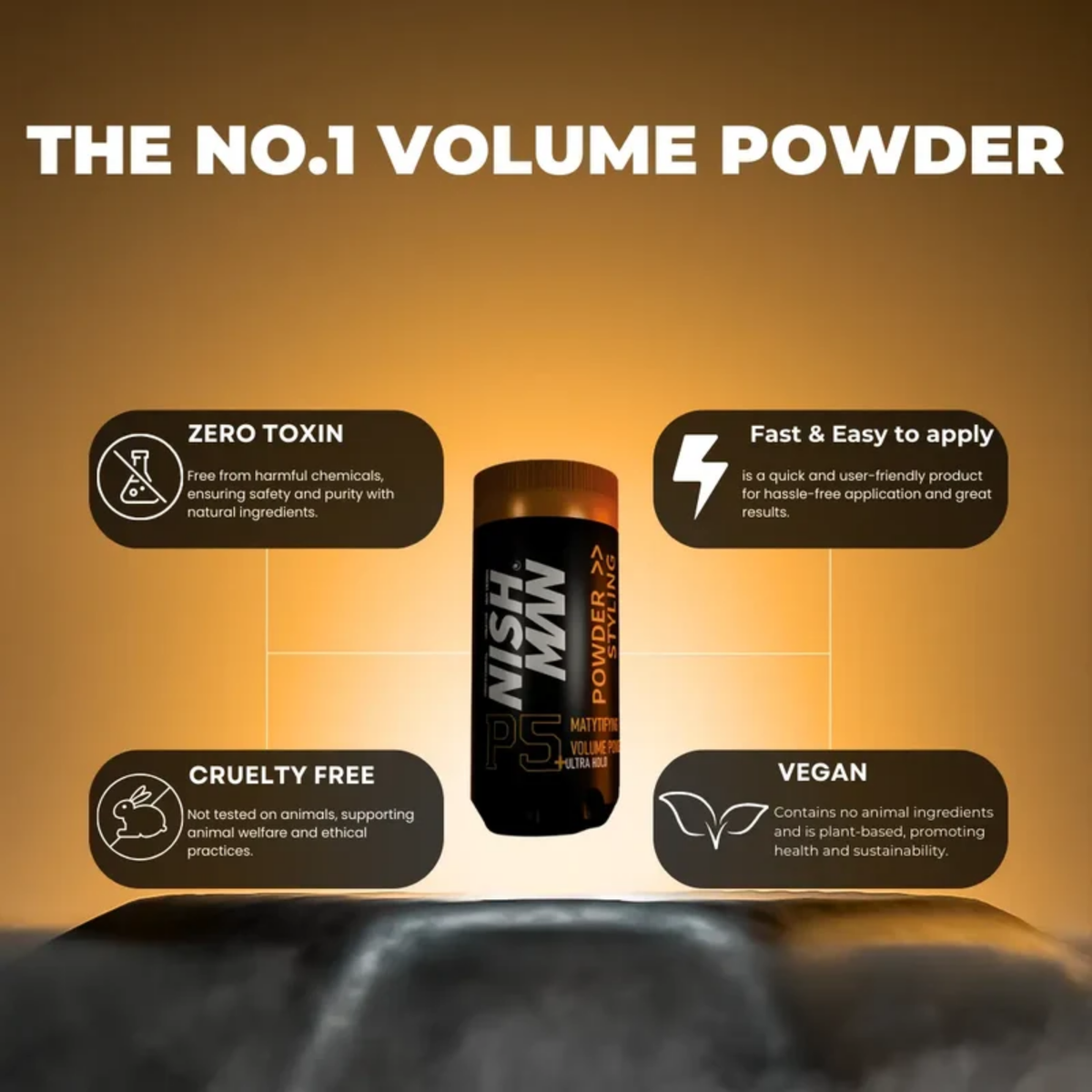 Nishman Texture Volume Powder Ultra Hold P5+