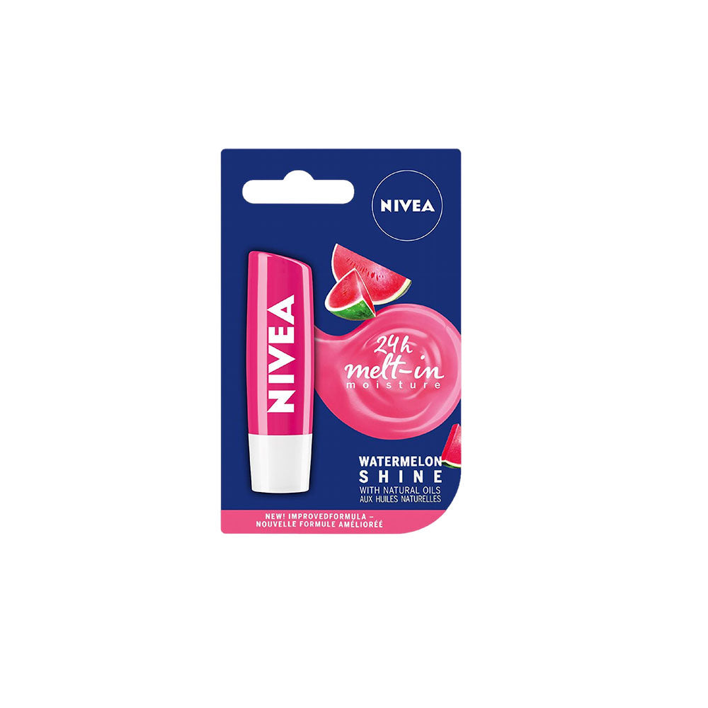 Nivea 24h Melt In Moisture Lip Balm Watermelon 4.8gm