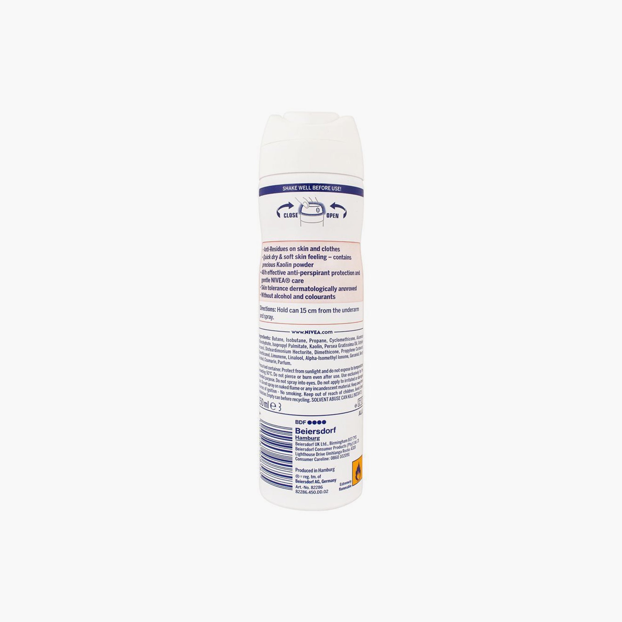 Nivea 48H Powder Touch Anti-Perspirant Body Spray For Women 150ml Price