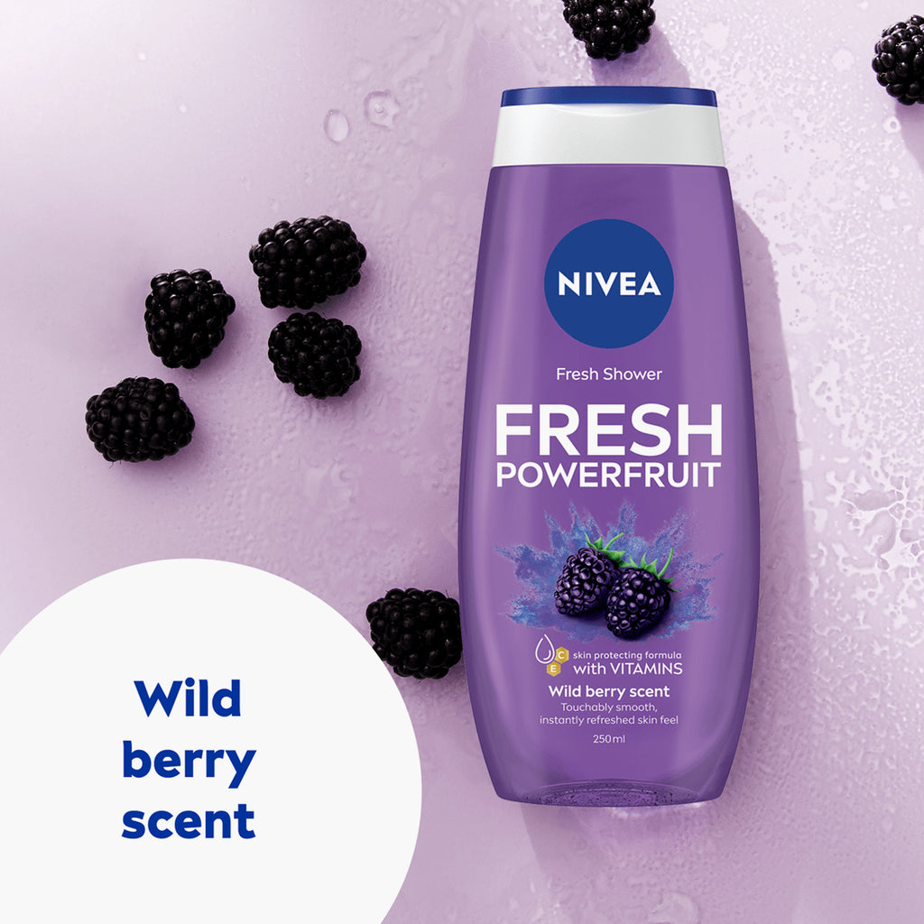 Nivea Fresh Powerfruit Shower Gel 250ml