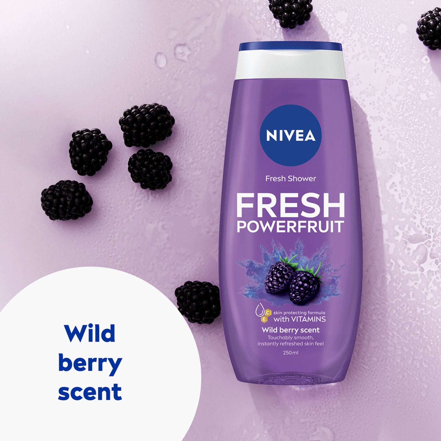 Nivea Fresh Powerfruit Shower Gel 250ml