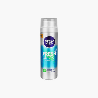 Nivea Men Fresh Kick Shaving Foam 200ml