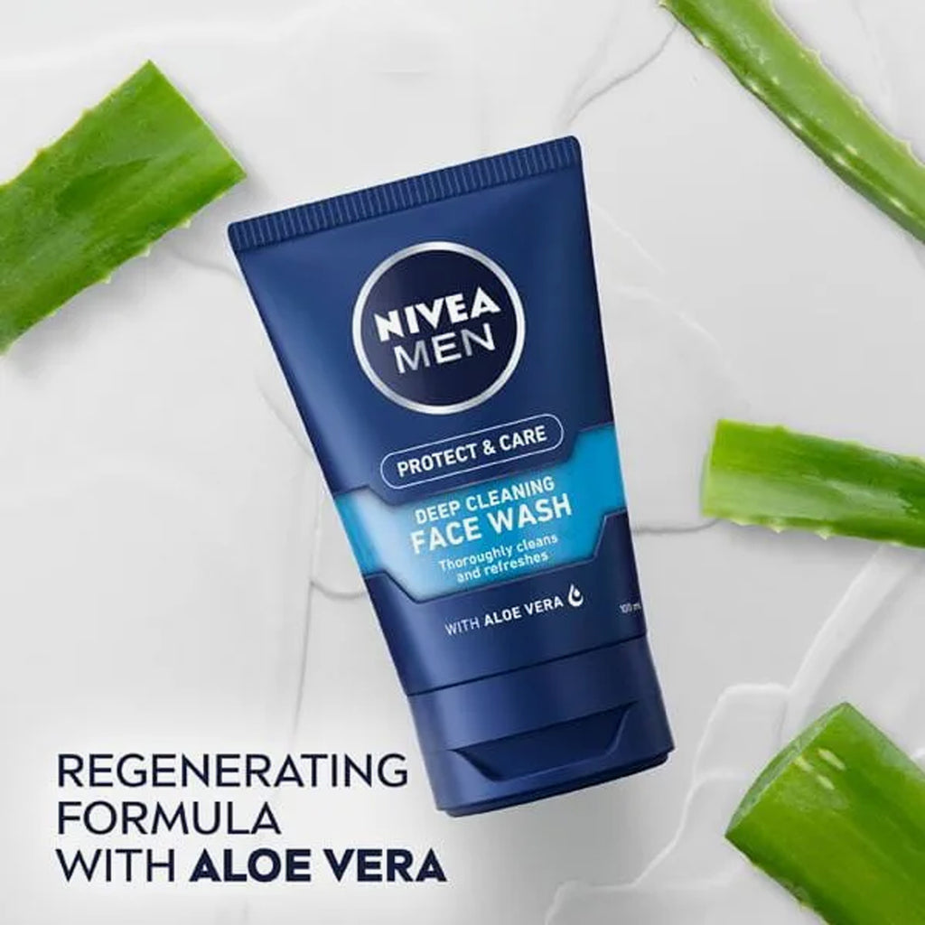 Nivea Men Protect & Care Deep Cleaning Face Wash 100ml Price