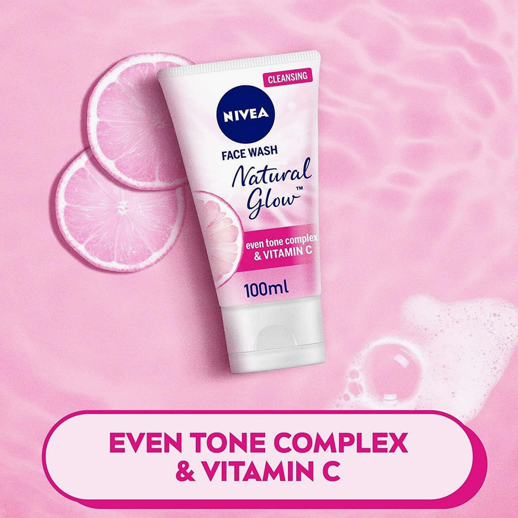 Nivea Natural Glow Even Tone Complex & Vitamin C Face Wash 100ml Price