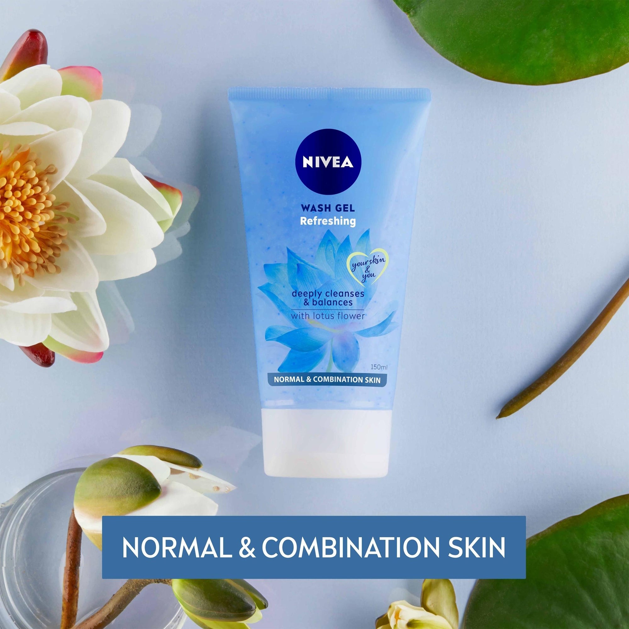 nivea refreshing lotus flower face wash 150ml reviews