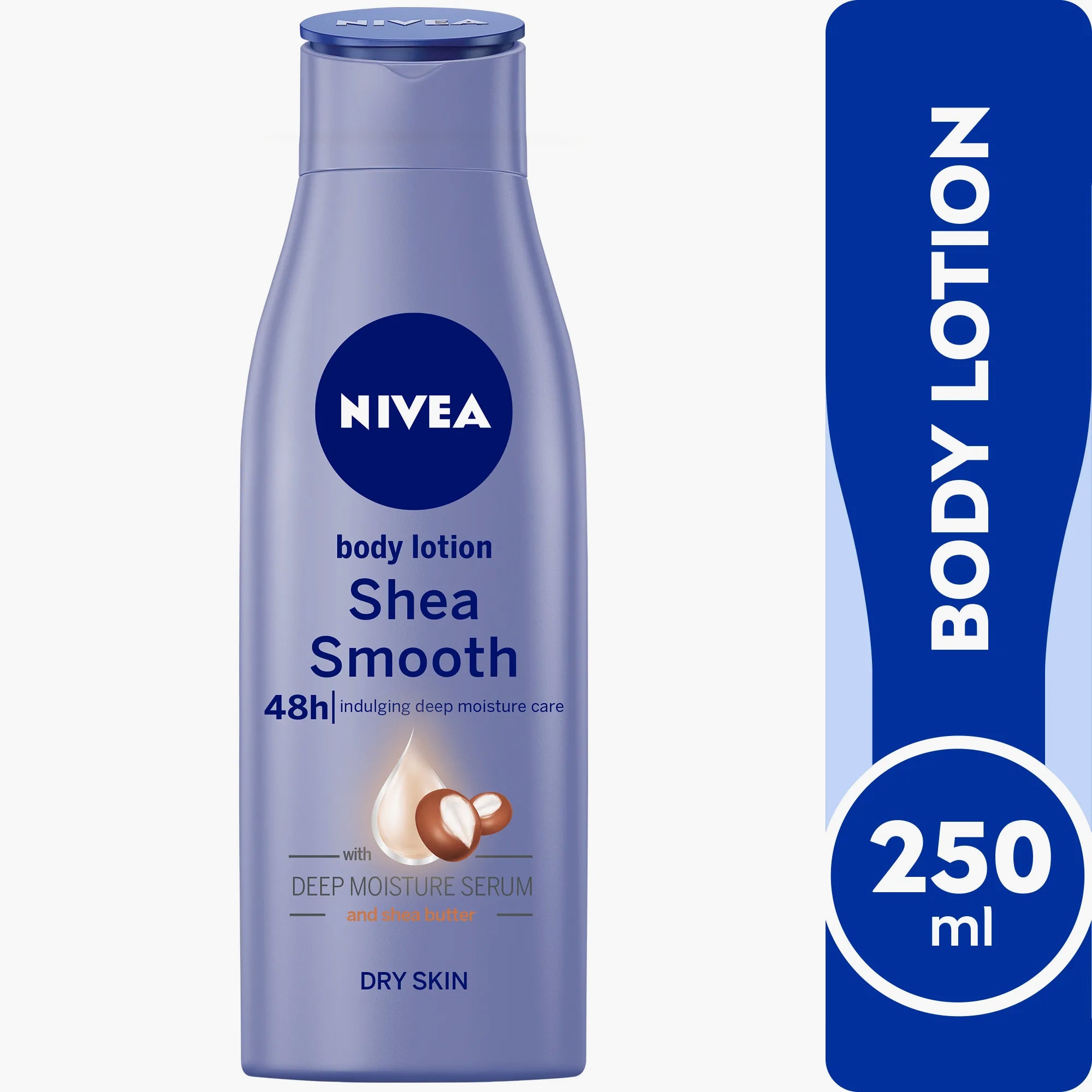 Nivea Shea Smooth Body Lotion Dry Skin 250ml how to use