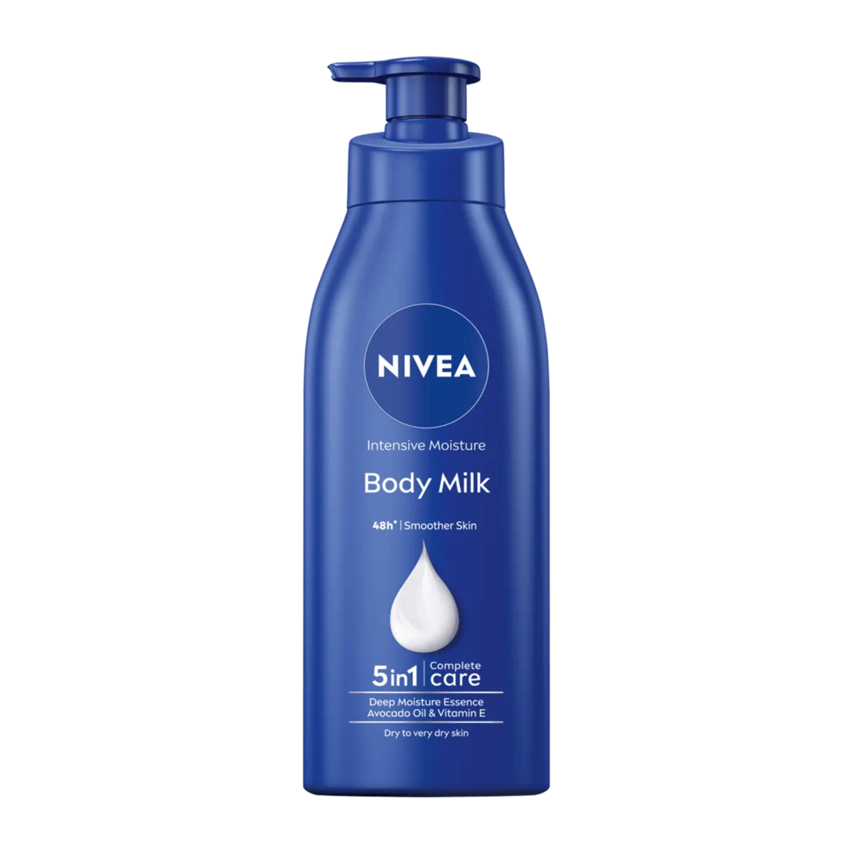 Nivea Intensive Moisture Body Milk Lotion 5-in-1 Complete Care.