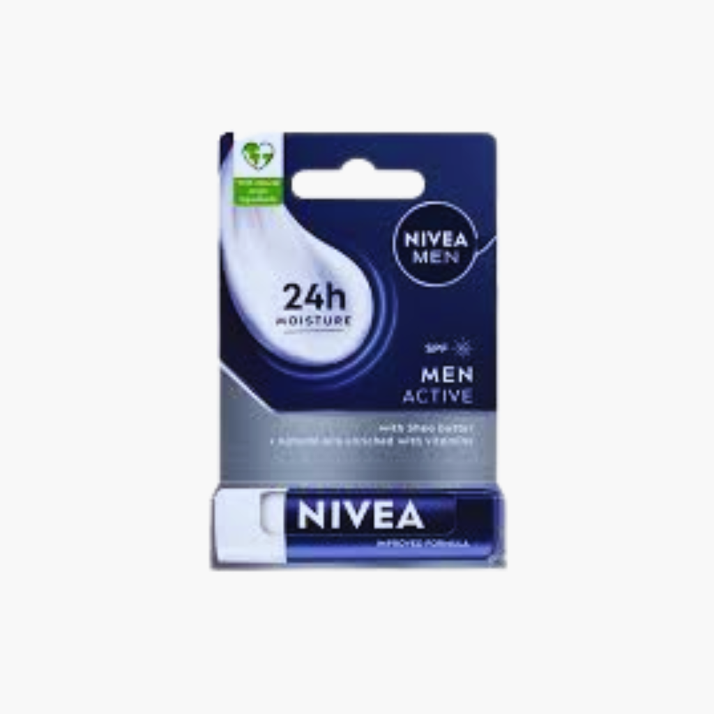 Nivea Men 24H Moisture Lip Balm SPF 15 Men Active 4.8gm Reviews