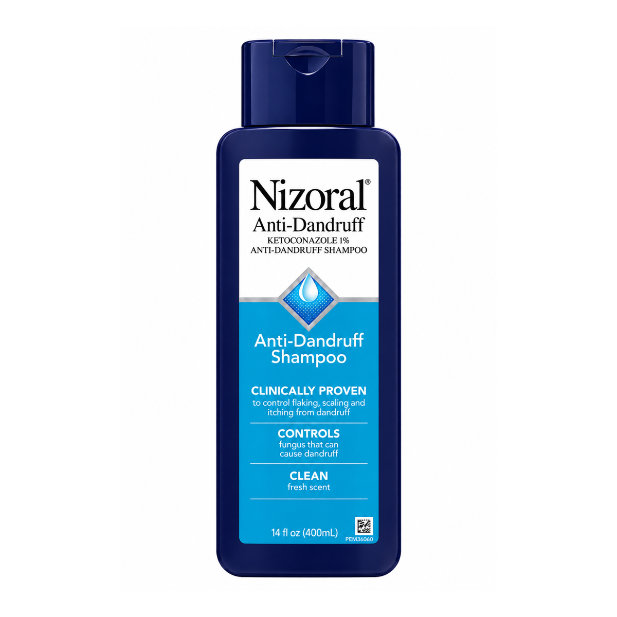 Nizoral Anti Dandruff Shampoo with 1% Ketoconazole & Fresh Scent