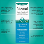 Nizoral Anti Dandruff Shampoo with 1% Ketoconazole & Peppermint Scent